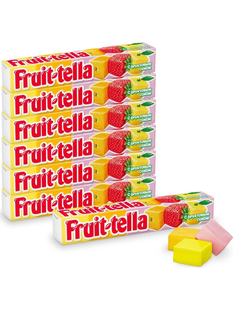 Fruittella жевательные конфеты ассорти