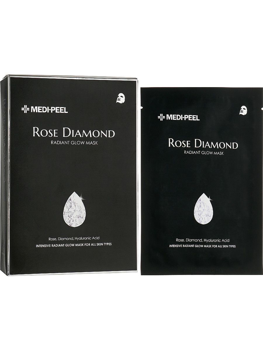 Medi peel отзывы маска. Medi-Peel Rose Diamond Radiant Glow Mask (25ml). Маска с алмазной пудрой для сияния кожи Medi-Peel Rose Diamond Mask. Diamond Mask BSS. Glutathione 600 Ampoule Mask.