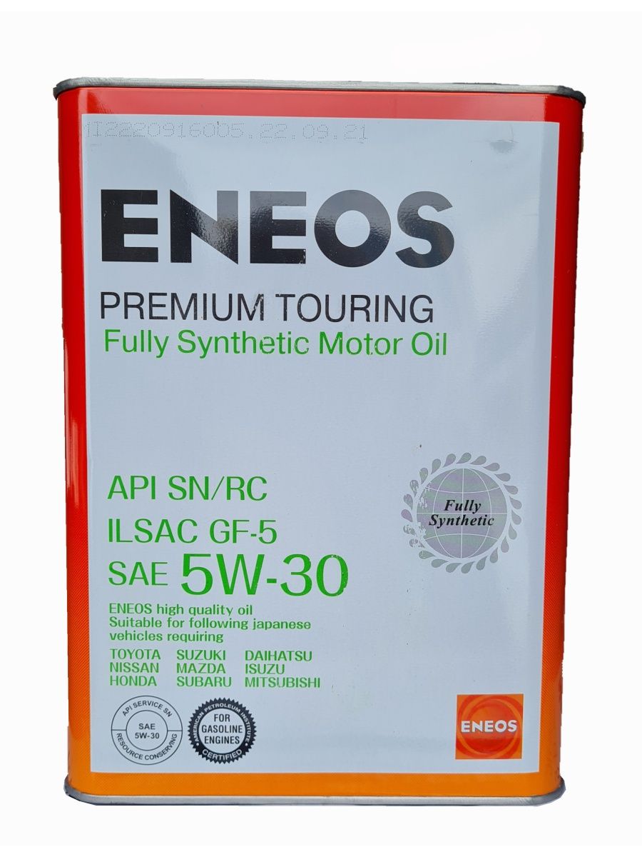 ENEOS Premium Touring SN 5w-30 отзывы. ENEOS Motor Oil logo.