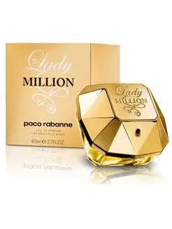 Духи Lady Million Paco rabanne 80 мл