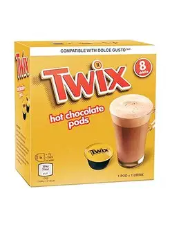 Горячий шоколад Twix Твикс в капсулах, 120г