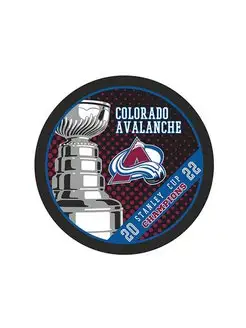 Шайба Colorado Avalanche Stanley Cup Champions 2022 №2