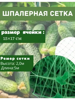 Шпалерная сетка для вьющихся растений