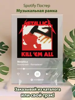 Постер Metallica карточки. Картина Metallica - Motorbreath