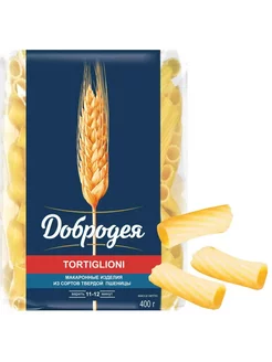 Макароны из твердых сортов пшеницы Tortiglioni 400г 2шт