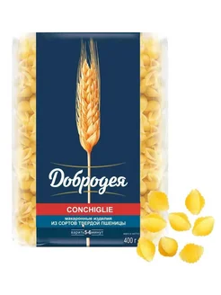 Макароны из твердых сортов пшеницы Conchiglie 400г 1шт