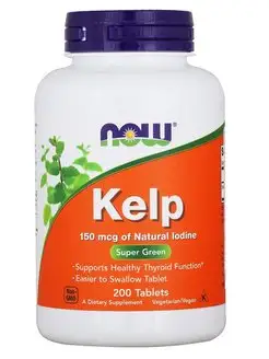 Йод Kelp 150 mcg