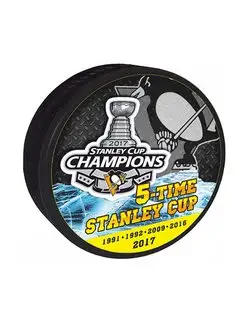 Шайба Pittsburgh Penguins Stanley Cup Champions 2017