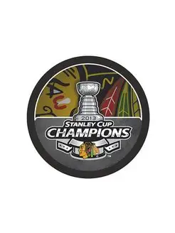 Шайба Chicago Blackhawks Staley Cup Champions 2013