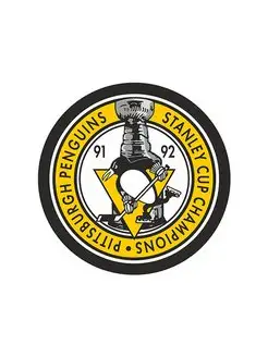 Шайба Pittsburgh Penguins Stanley Cup Champions 1991-92