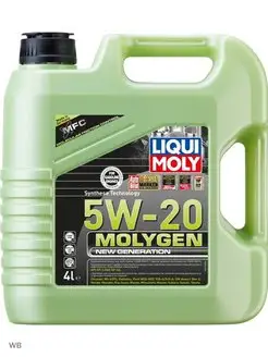 НС-синтетическое моторное масло Molygen New Generation 5W-20