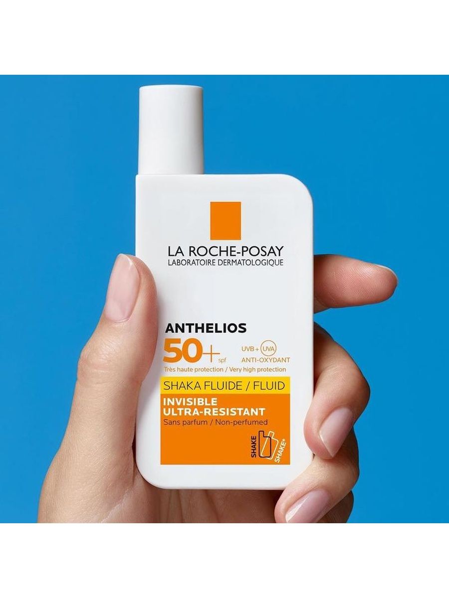 Ля рош солнцезащитный купить. La Roche-Posay Антгелиос Shaka флюид SPF 50+ 50мл. Ля Рош позе 50+ для лица флюид СПФ 50. Солнцезащитный крем 50 la Roche-Posay. Солнцезащитный крем la Roche Posay SPF 50 Anthelios.