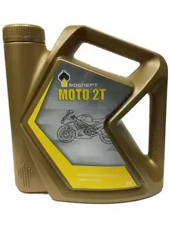 Минеральное моторное масло MOTO 2T, 4 л, 3.7 кг