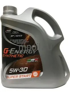 Synthetic Super Start 5W-30, 4 л, 4 кг