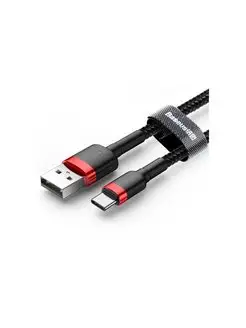 Кабель cafule Cable USB For Type-C 3A 1m