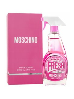 Туалетная вода розовая. Moschino Pink Fresh Couture. Moschino (Euro) 