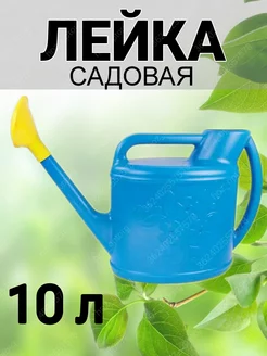 Лейка садовая, пластик, 10 л, с распылением