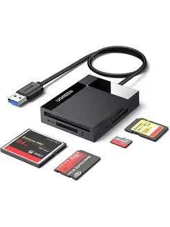 Картридер USB3.0 - TF SD MS CF, 0,5м