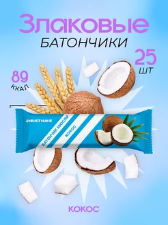 Злаковые батончики мюсли "Кокос" 25 гр. (25 шт.)