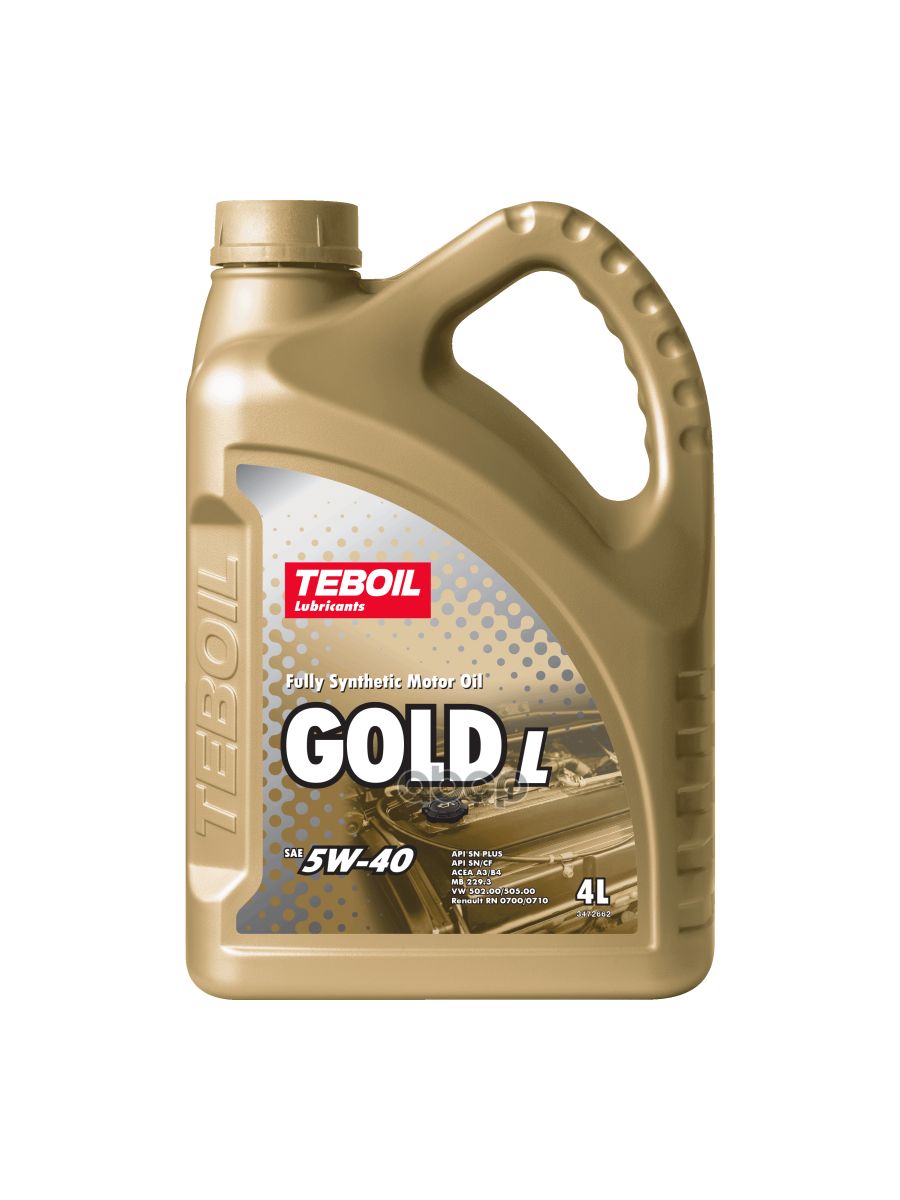 Моторное масло teboil gold l