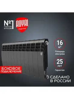 Радиатор отопления BiLiner 350 Noir Sable - 12 секц