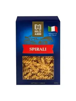 Макаронные изделия Dolce Albero Spirali спирали 450 г