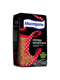 Крупа гречневая Мистраль фермерская 900 г