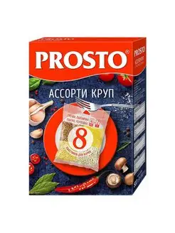 Ассорти круп Prosto в варочных пакетиках 8 шт х 62,5 г