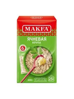 Крупа ячневая Makfa в варочных пакетиках 400 г