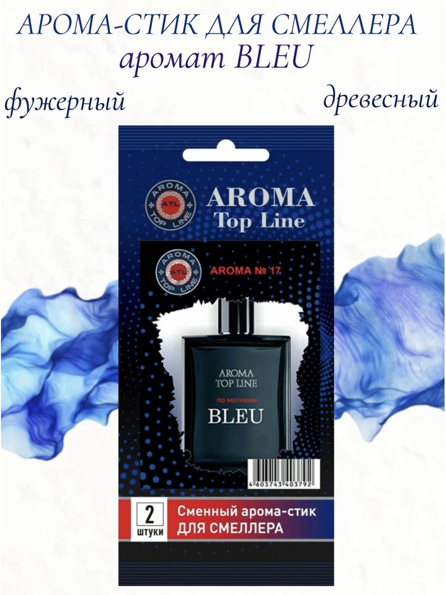 Ароматизатор Aroma Top автоматический. Aronabluearchive. №63 Light Blue Aroma Top line.