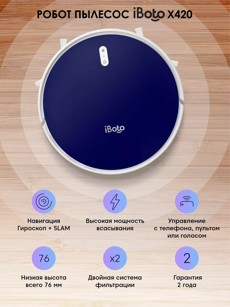 Робот пылесос iboto x420gw