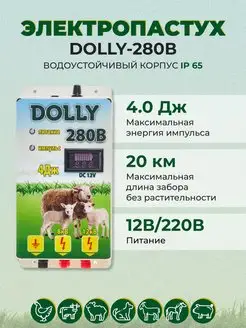 Электропастух 280B, 4.0 Дж, 20км, 12в 220в