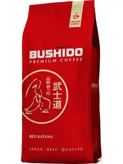 Кофе молотый Бушидо Red Katana, 227 г Bushido 165303046 купить за 359 ₽ в интернет-магазине Wildberries