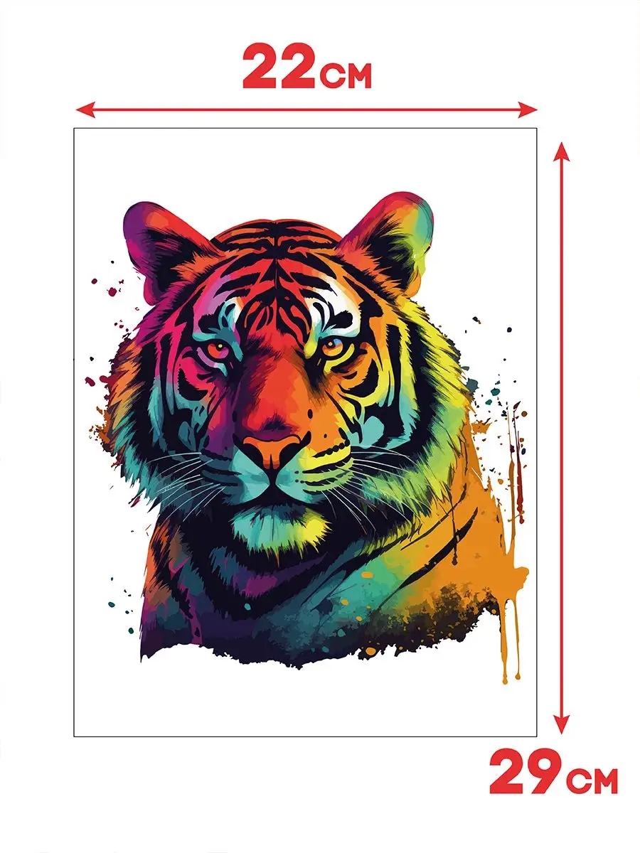 Раскраска Тигр и леопард