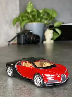 Металлическая машинка BUGATTI CHIRON Бугатти Широн